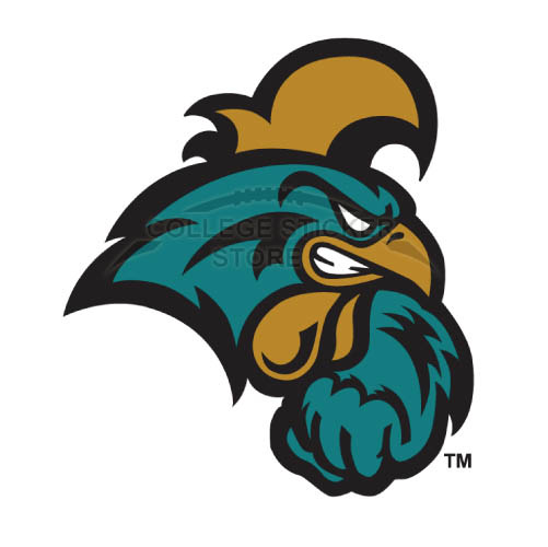 Customs Coastal Carolina Chanticleers Iron-on Transfers (Wall Stickers)NO.4155